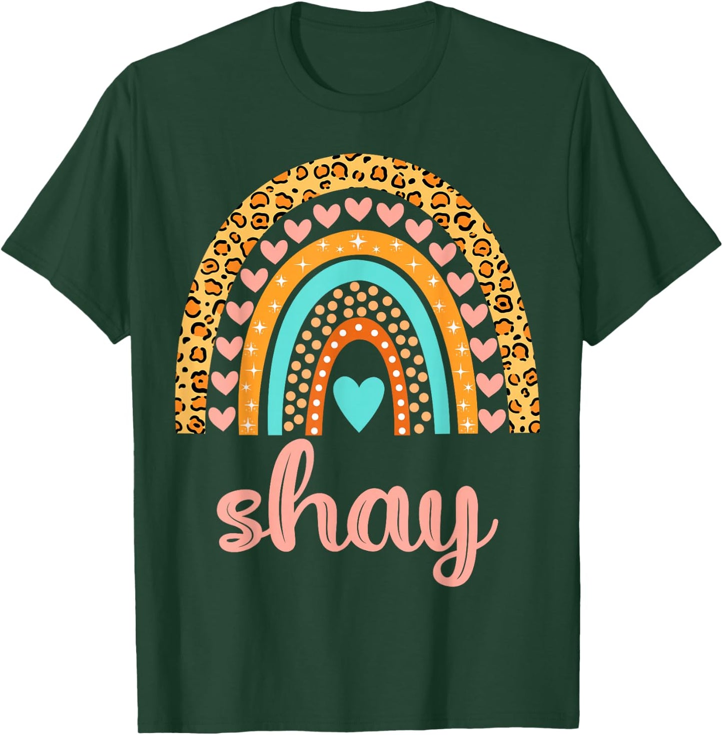 Shay Shay Name Birthday Shirt Gift T-Shirt - T-Shirt | Forest