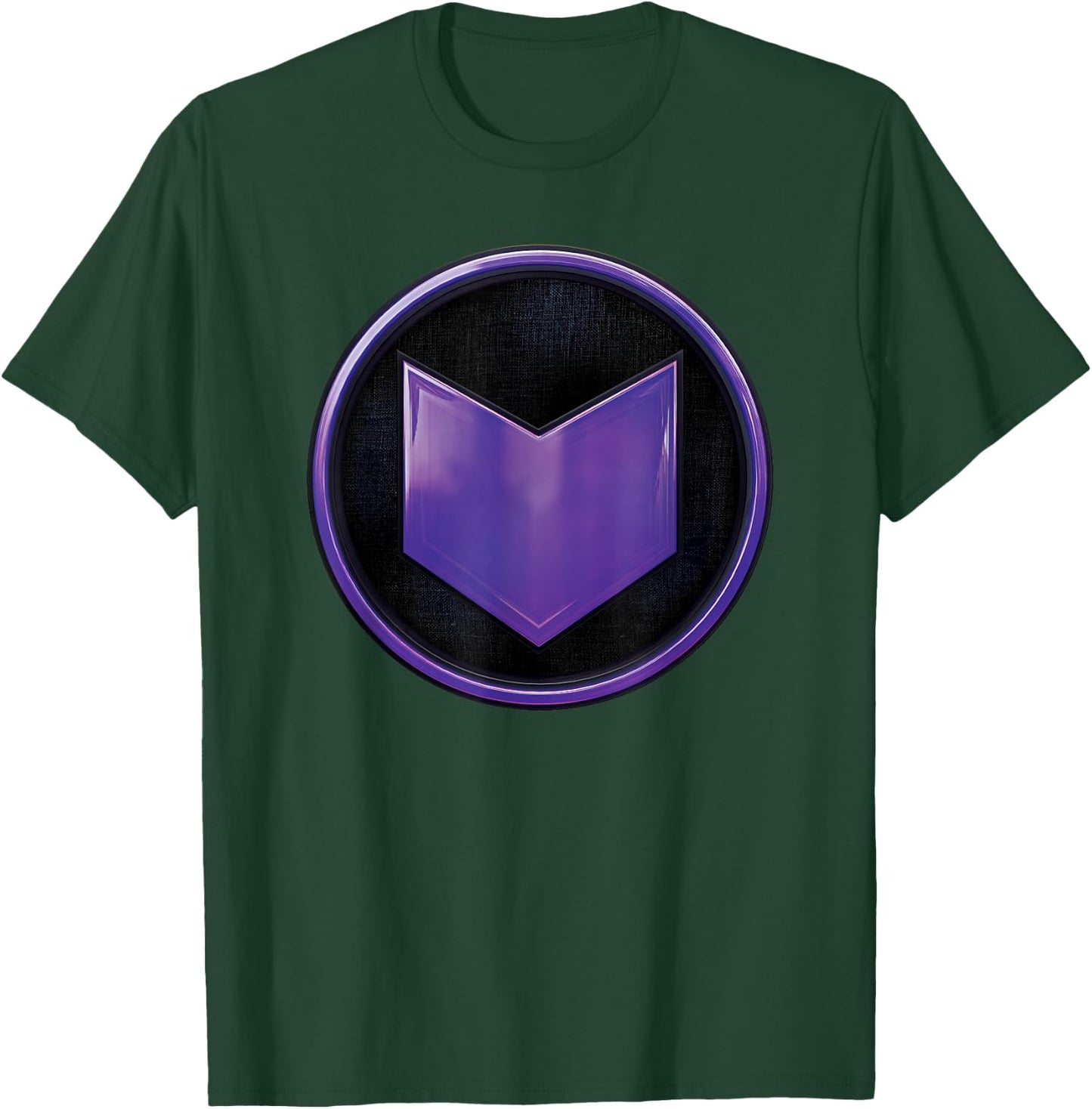Marvel Hawkeye Purple Arrow Logo T-Shirt - T-Shirt | Forest