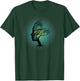 Surreal Tree Of Life Face Silhouette Spiritual Yoga Zen T-Shirt - T-Shirt | Forest