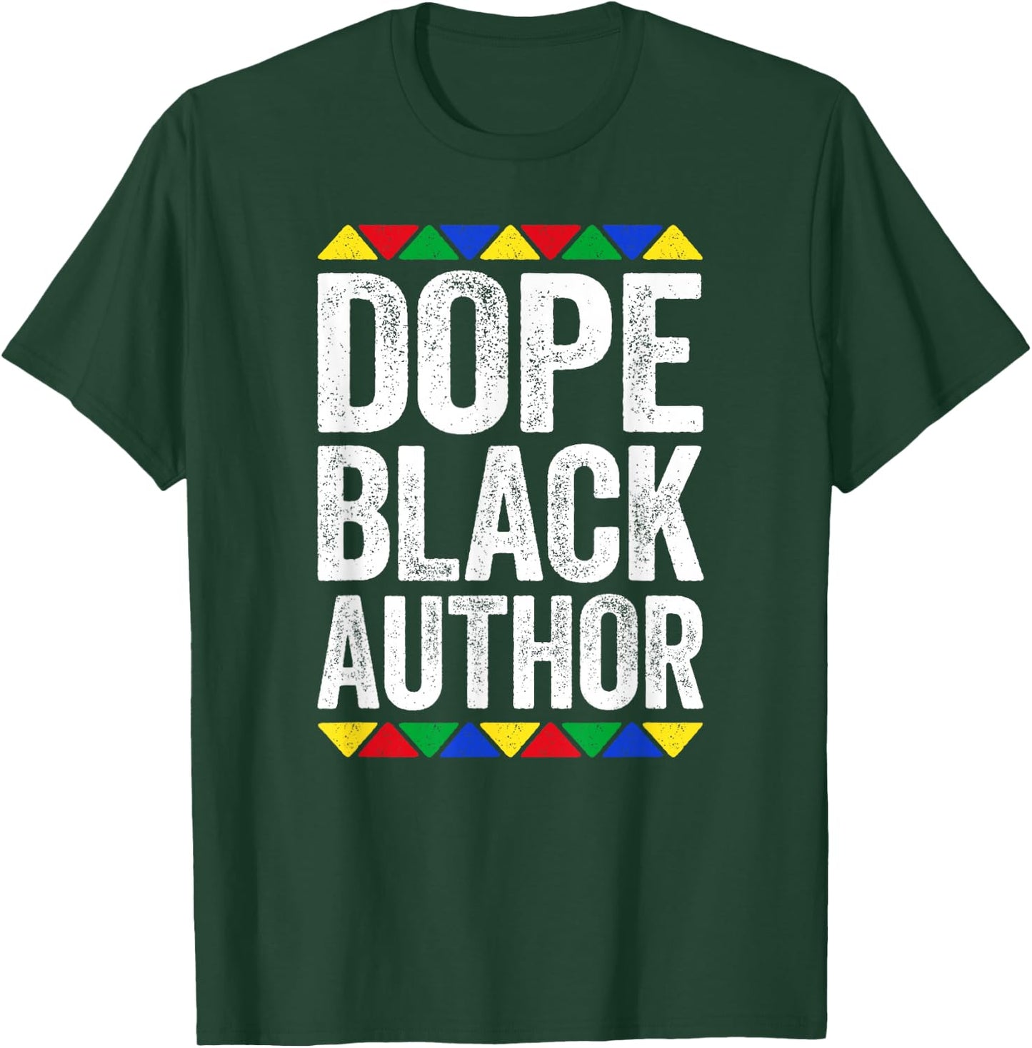 Dope Black Author Shirt Black History Month T-Shirt - T-Shirt | Forest