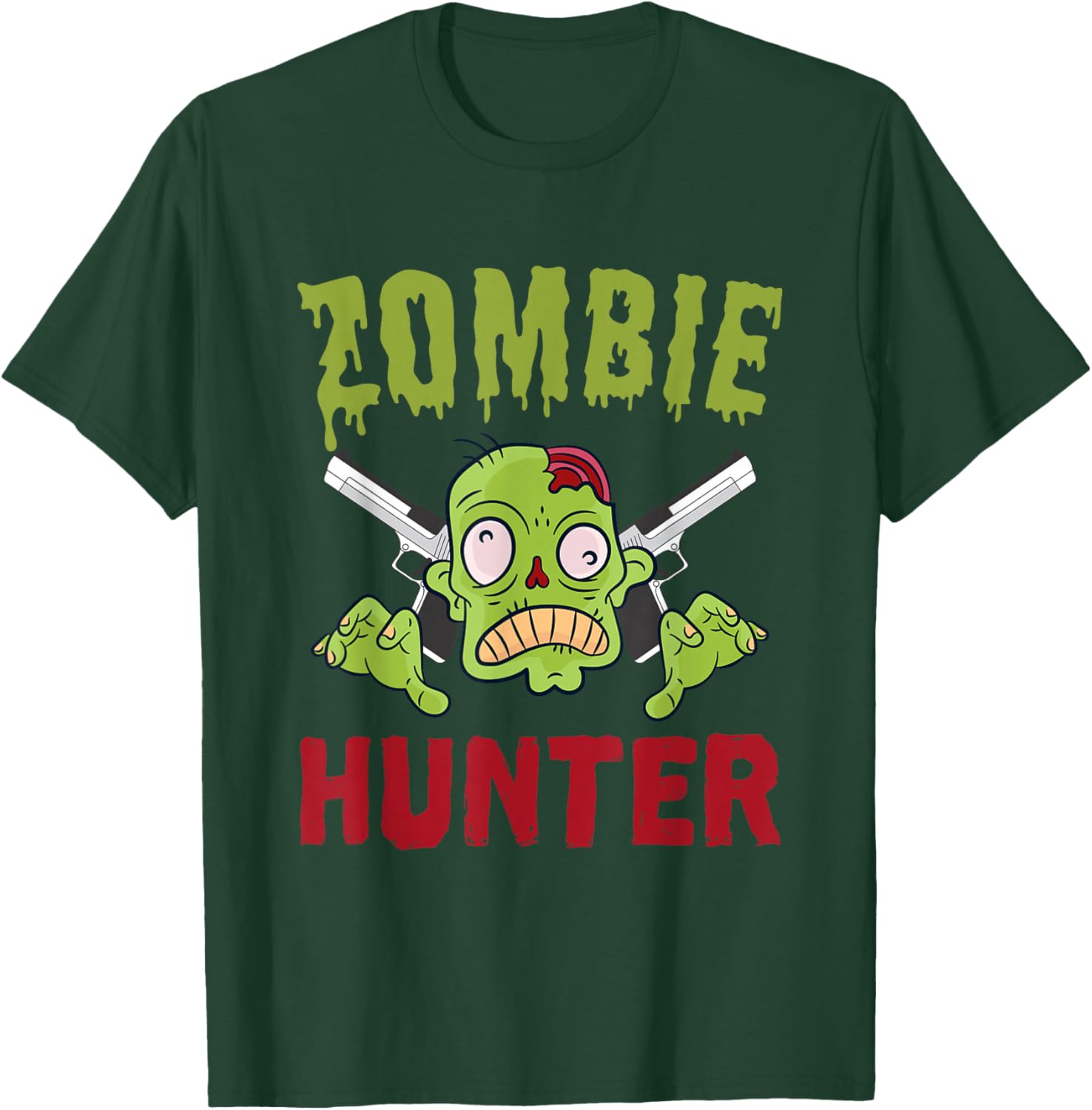Zombie Hunter T-Shirt - T-Shirt | Forest