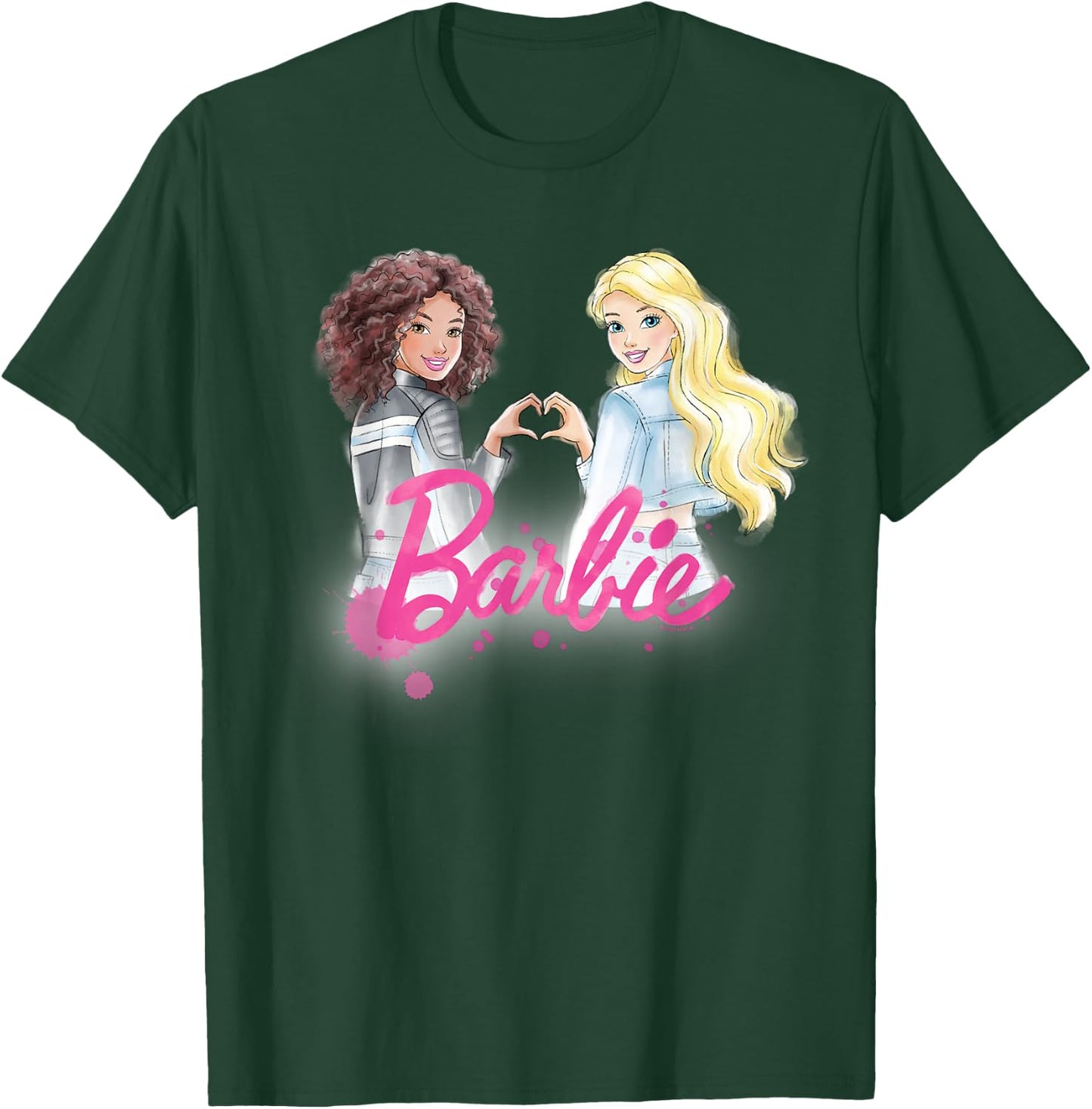 Barbie - BFF Heart T-Shirt - T-Shirt | Forest