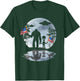 Alien Bigfoot Sasquatch UFO Extraterrestrial Kids Men T-Shirt - T-Shirt | Forest