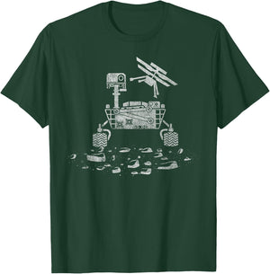 Mars NASA 2021 Ingenuity - Red Planet Mars Landing T-Shirt - T-Shirt | Forest