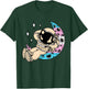 Transgender Astronaut LGBT-Q Space-man Moon Trans Pride Flag T-Shirt - T-Shirt | Forest