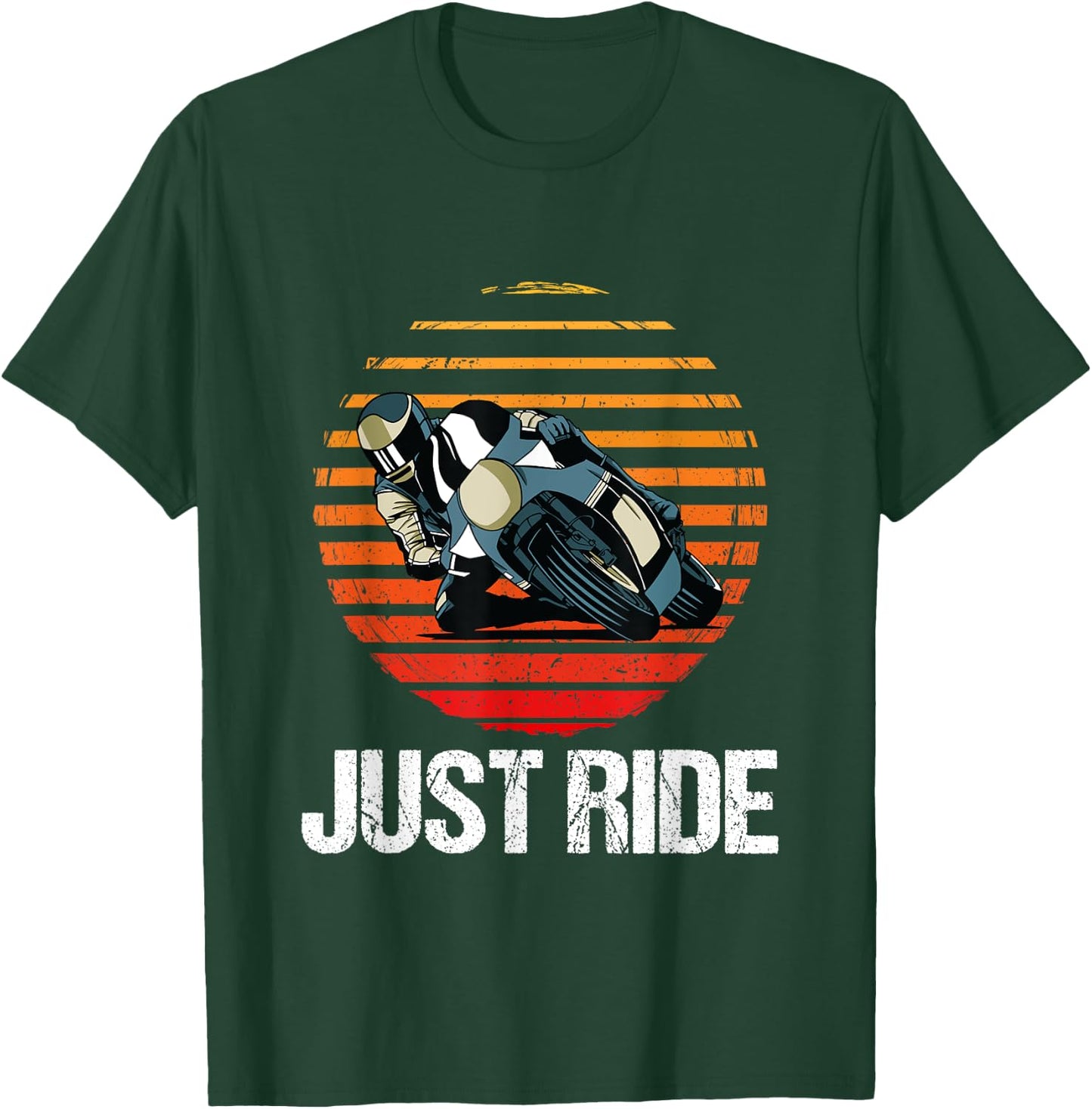 Motorbike for a Biker T-Shirt - T-Shirt | Forest