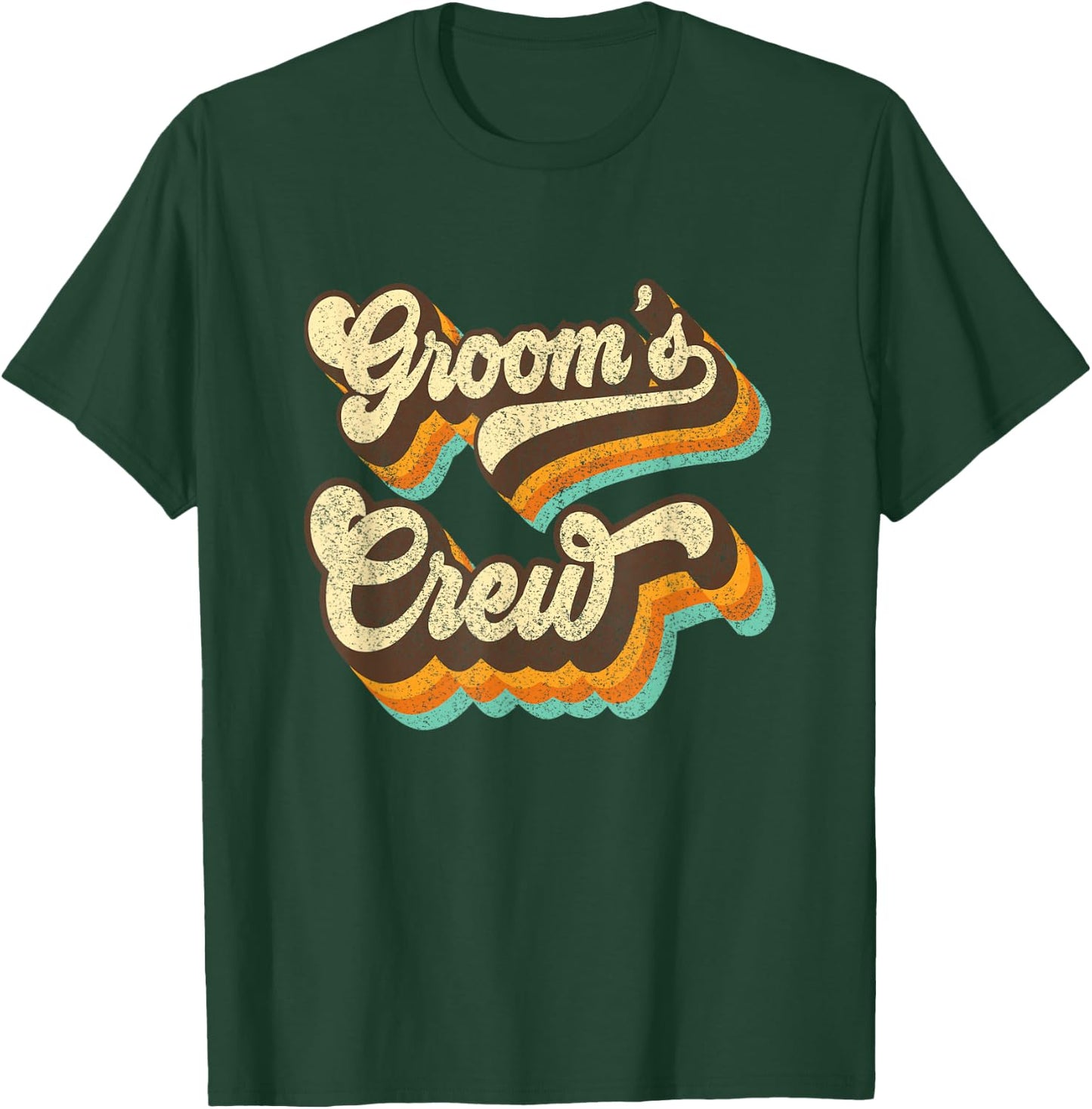 Groom Crew - Groomsmen T-Shirt - T-Shirt | Forest