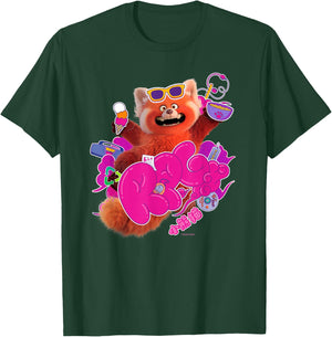 Disney and Pixar’s Turning Red RPG Cute Panda T-Shirt - T-Shirt | Forest