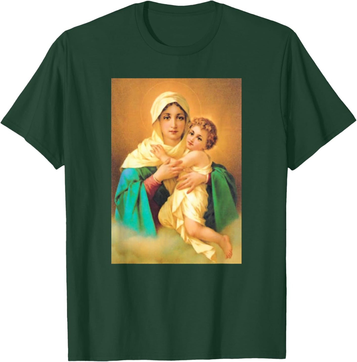 Our Lady Of Schoenstatt Mother Thrice Admirable T-Shirt - T-Shirt | Forest