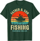 Father and Son Fishing Partner For Life Retro Matching Dad T-Shirt - T-Shirt | Forest
