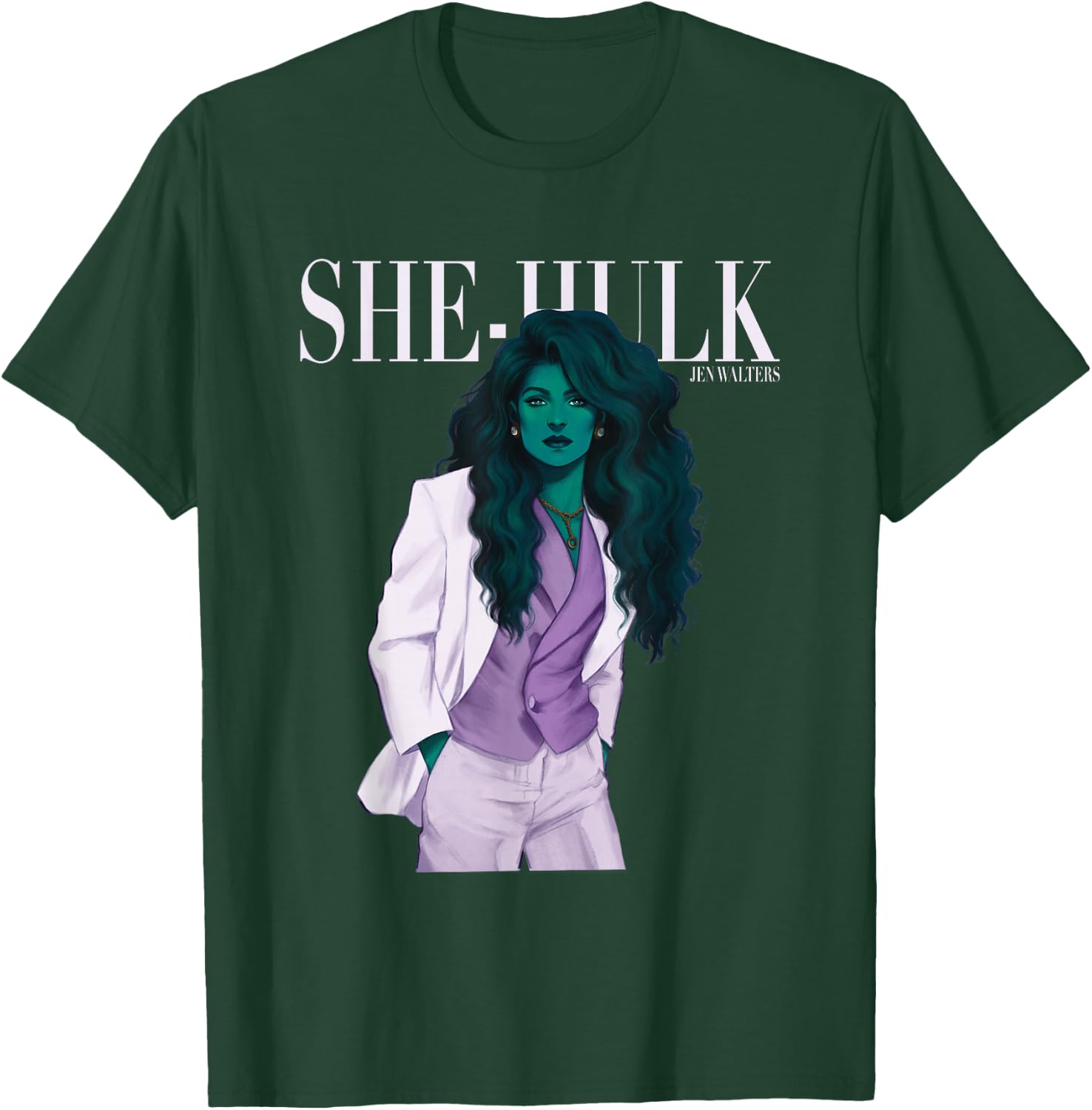 Marvel Avenger She-Hulk Jen Walters Women’s History Month T-Shirt - T-Shirt | Forest