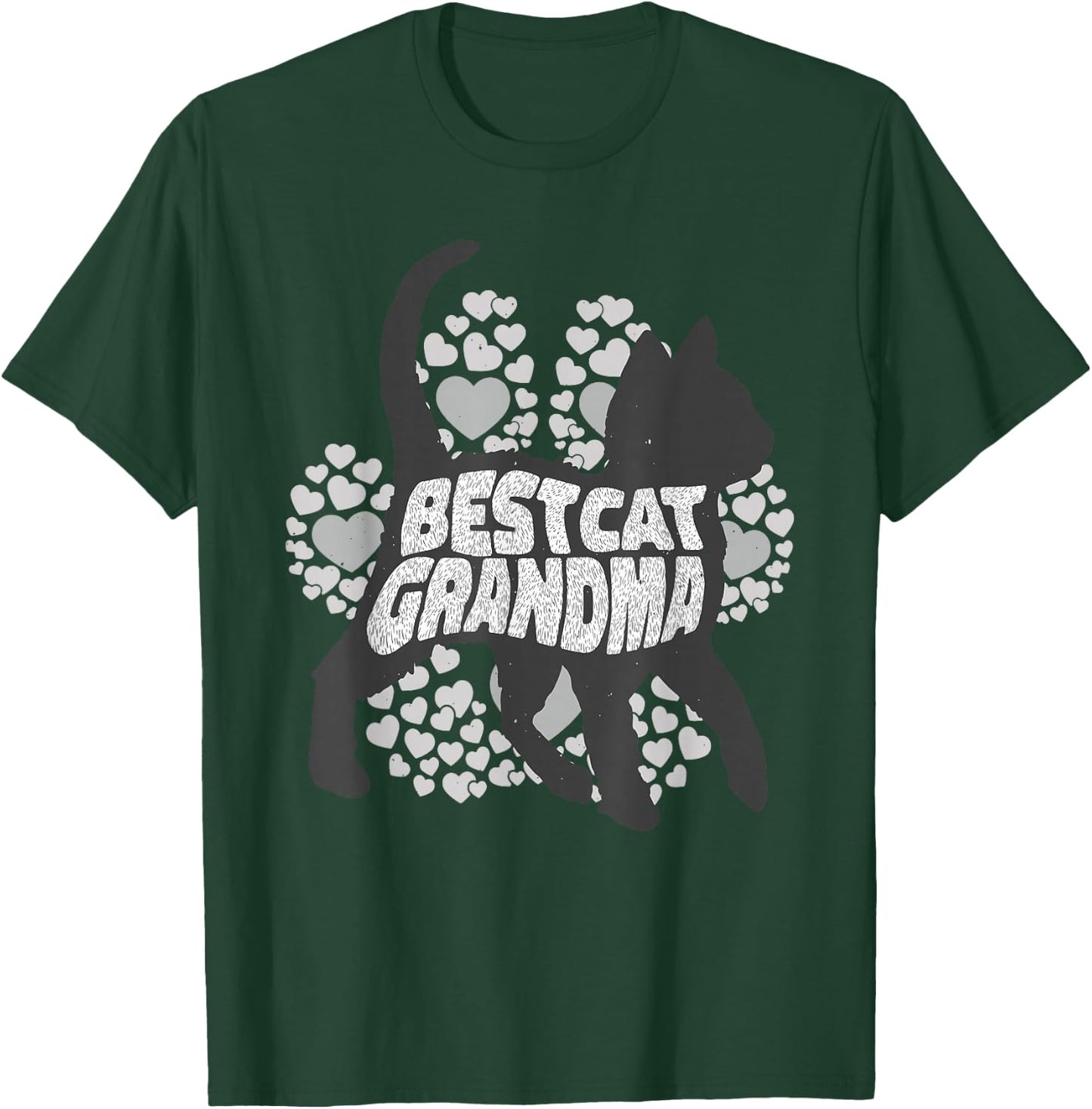 Best Cat Grandma T-Shirt - T-Shirt | Forest