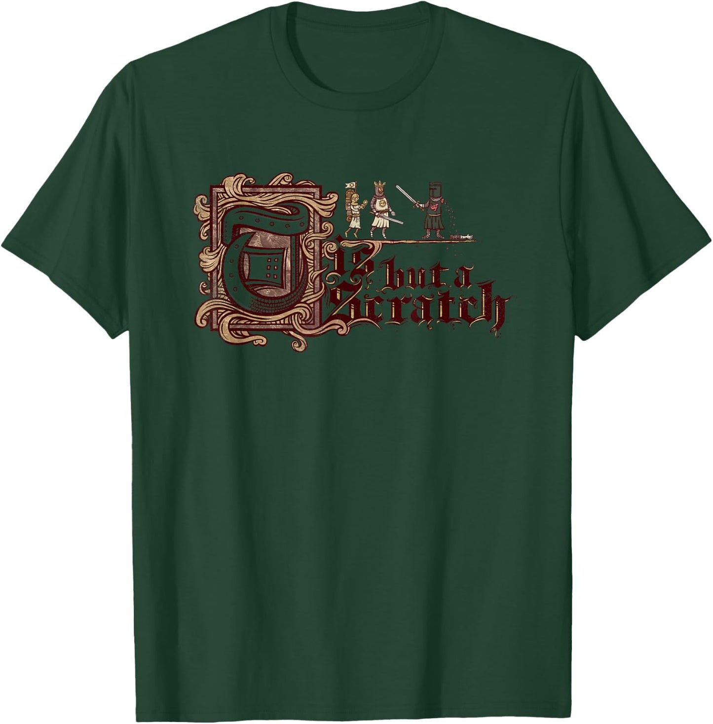 Tis But a Scratch T-Shirt - T-Shirt | Forest