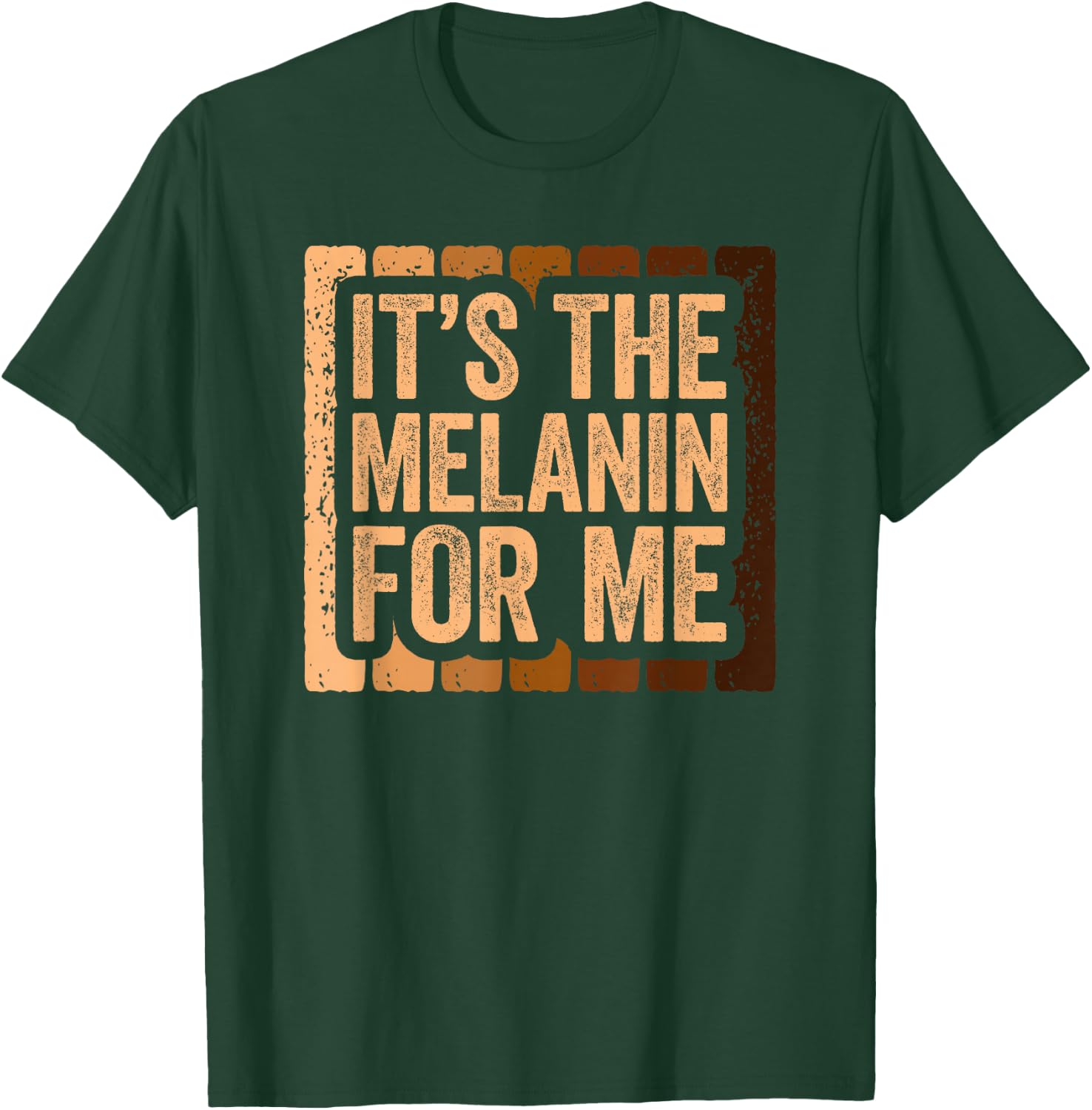 It's The Melanin For Me Shirt Black History Month T-Shirt - T-Shirt | Forest