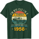I'm Not Old I'm 1958 Classic Custom Built Legendary Birthday T-Shirt - T-Shirt | Forest