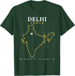 India New Delhi T-Shirt - T-Shirt | Forest