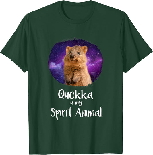 Quokka is my Spirit Animal Quokka Lover Gift Setonix T-Shirt - T-Shirt | Forest