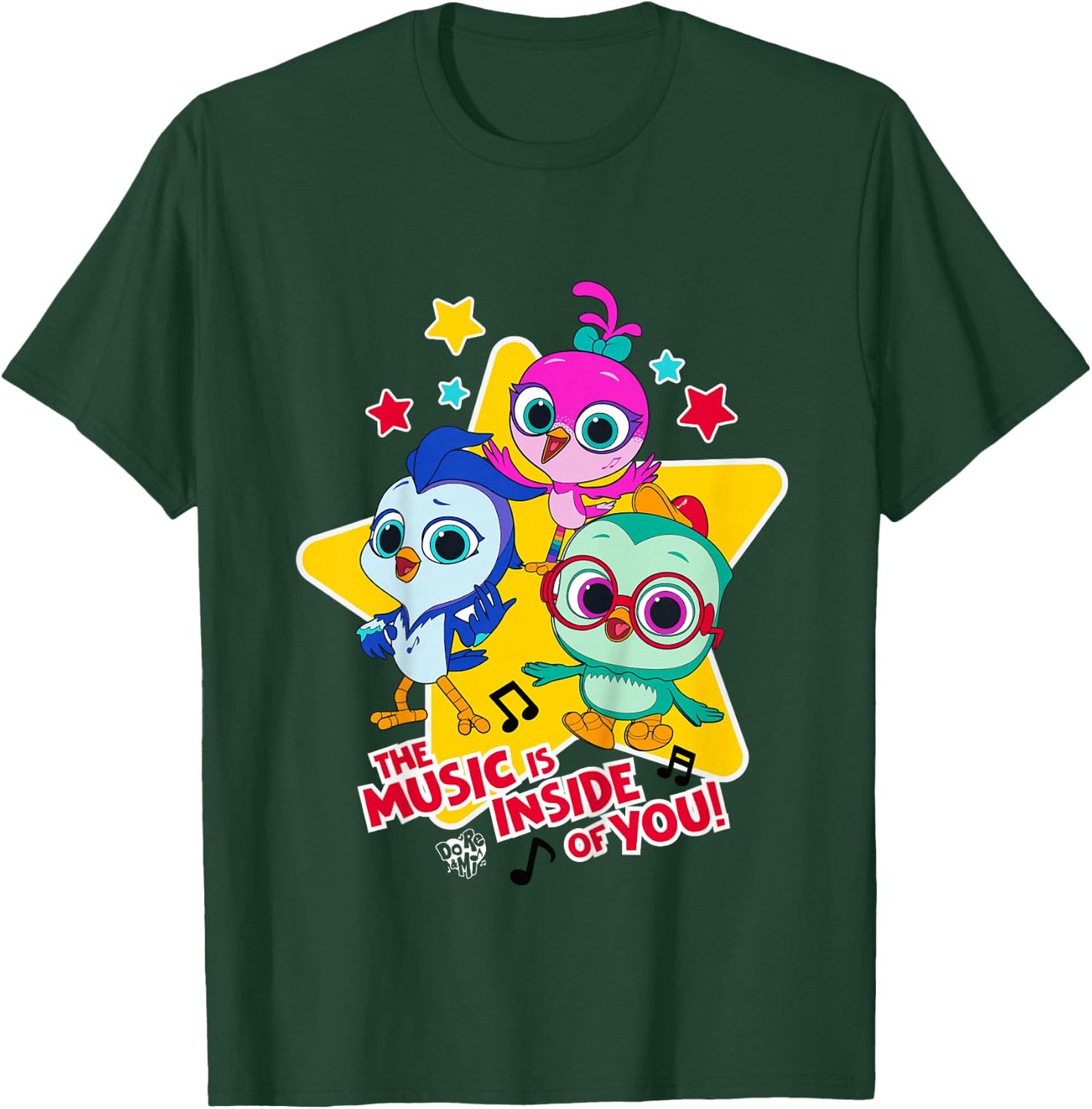 Do, Re & Mi - Trio T-Shirt - T-Shirt | Forest