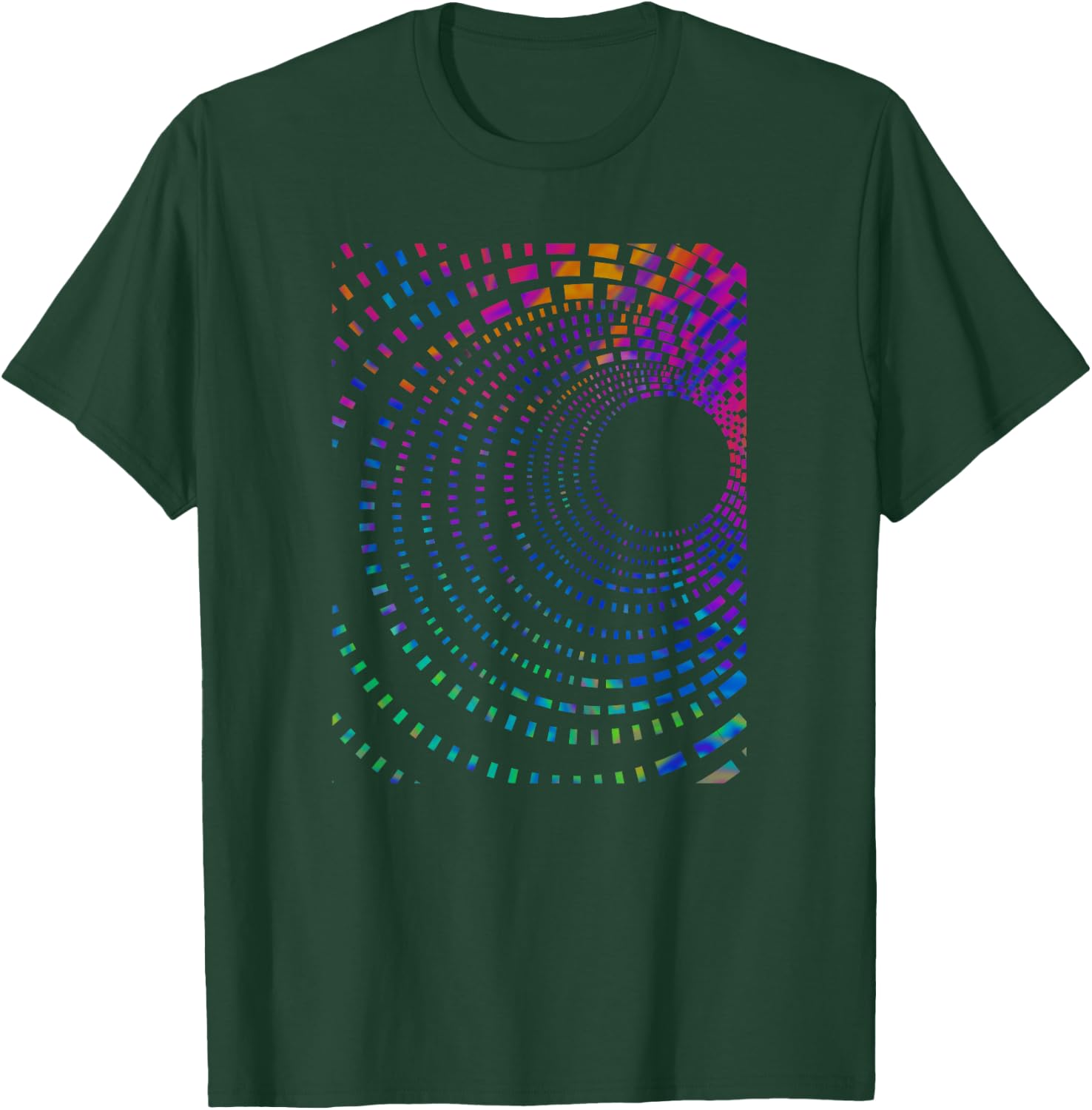Acid Portal Purple Blue Cool Rave Techno EDM Lover Gift T-Shirt - T-Shirt | Forest