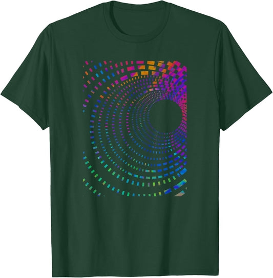 Acid Portal Purple Blue Cool Rave Techno EDM Lover Gift T-Shirt - T-Shirt | Forest