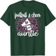 Proud Football & Cheerleading Cheer Aunt T-Shirt - T-Shirt | Forest