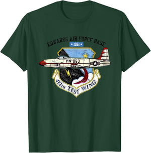 Vintage 1951 Test pilot, Edwards Air Force Base T-Shirt - T-Shirt | Forest