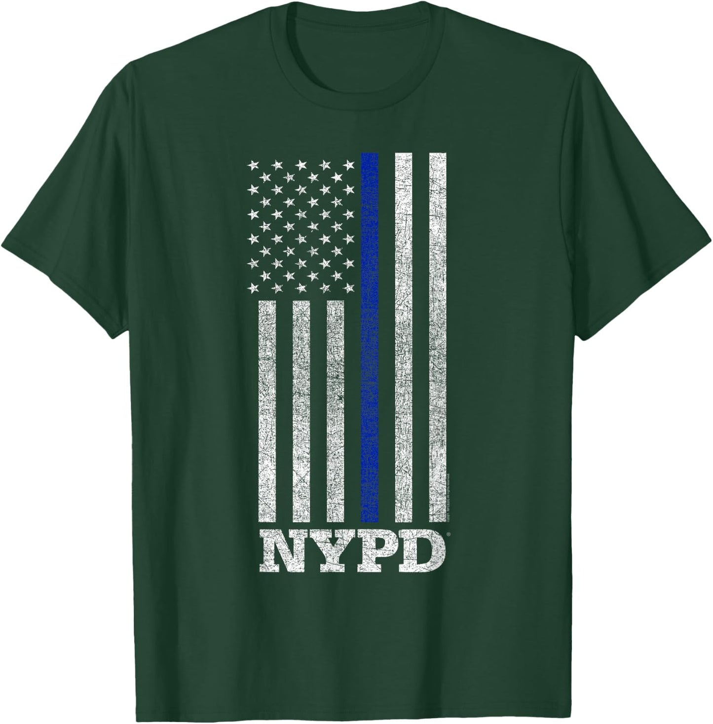 New York City NYPD Thin Blue Line T-Shirt - T-Shirt | Forest