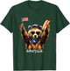 America Meme Bear Hotdog 250 Years 1776 2026 4th of July T-Shirt - T-Shirt | Forest
