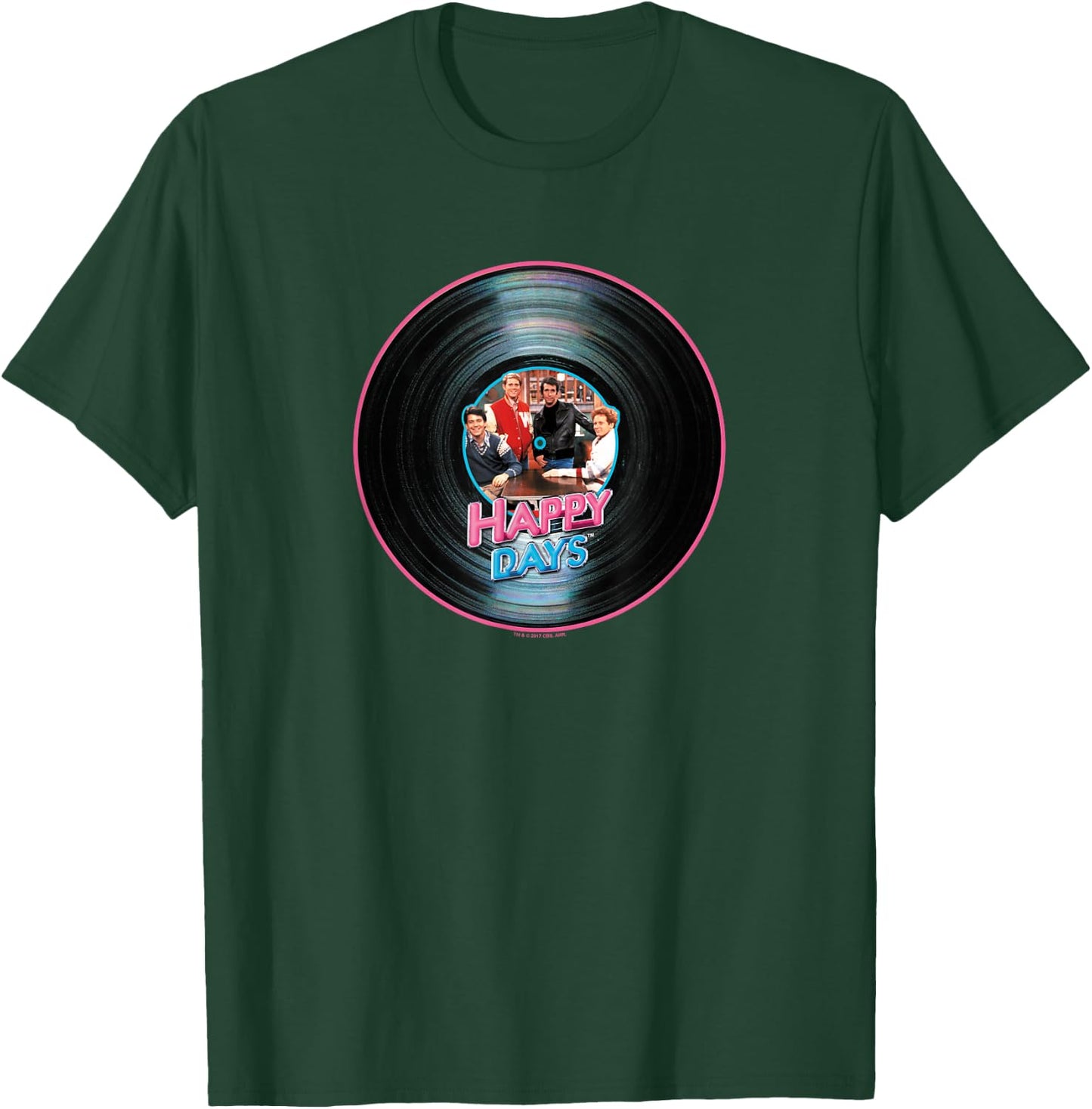 Happy Days On The Record T-Shirt - T-Shirt | Forest