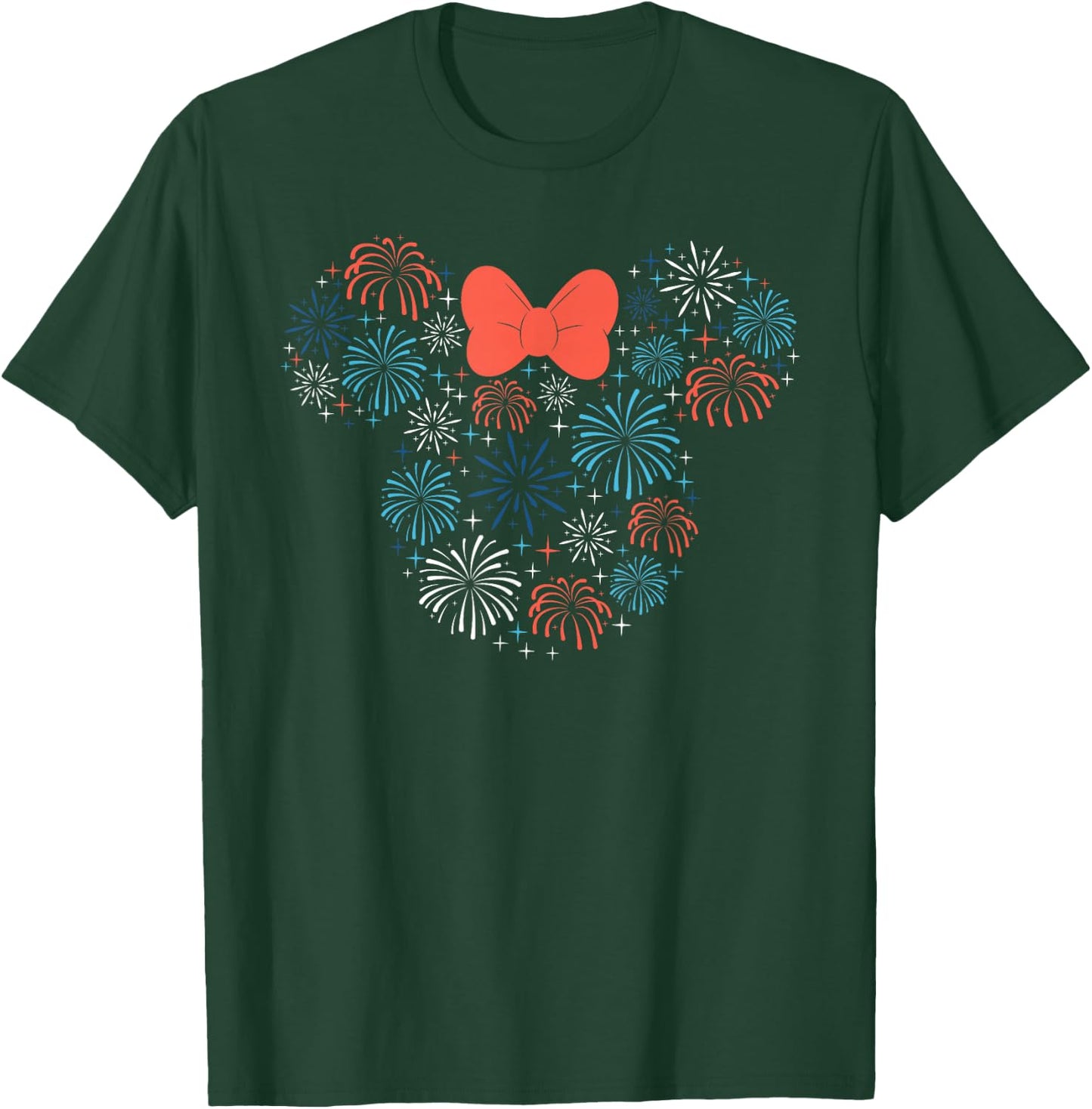 Disney Minnie Mouse Fireworks Americana Small T-Shirt - T-Shirt | Forest