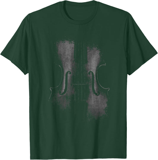 Violin Player Instrument Music Teacher Musical Violinist T-Shirt - T-Shirt | Forest