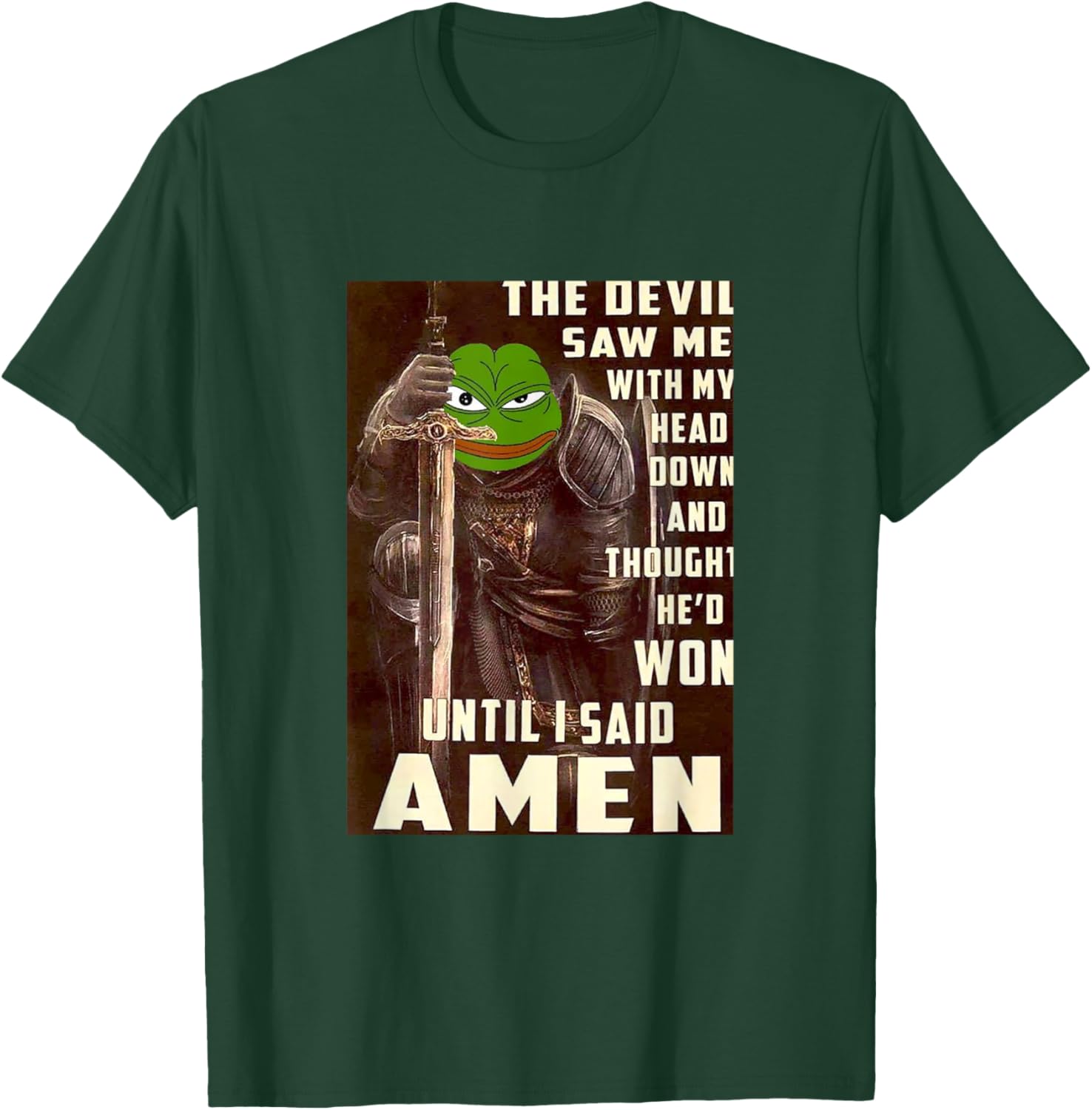 Apu Apustaja Cringe Boomer Trad Cath T-Shirt - T-Shirt | Forest
