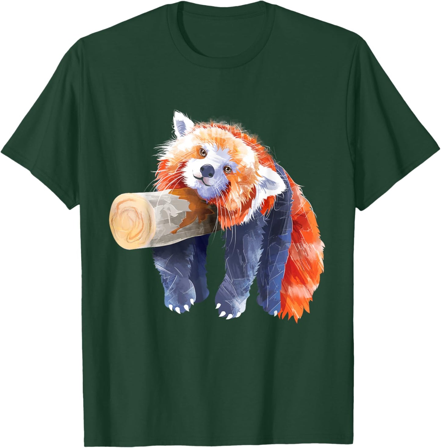 Red Panda Shirt Men Women Red Panda Lover Graphic Red Panda T-Shirt - T-Shirt | Forest