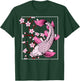Vintage Sakura Blossom Flower Koi Fish T-Shirt - T-Shirt | Forest