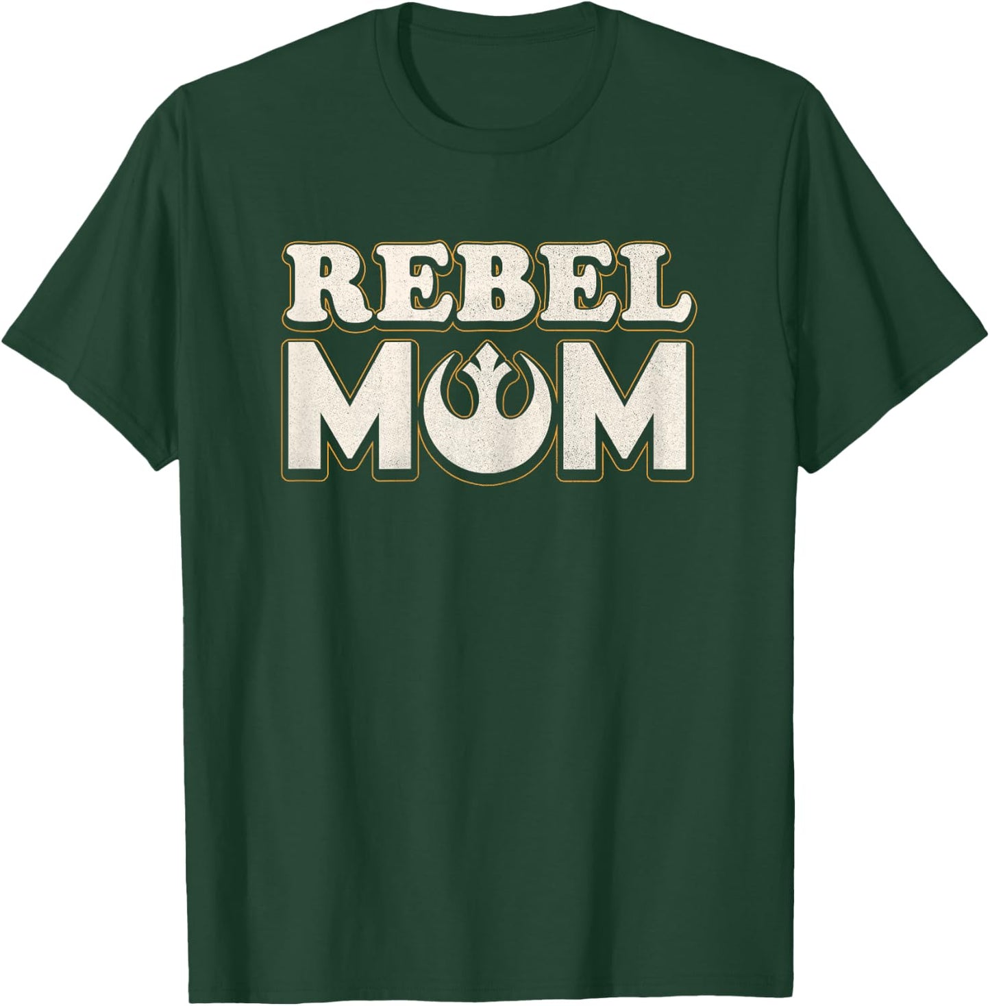 Star Wars Mother's Day Rebel Mom Vintage Logo T-Shirt - T-Shirt | Forest