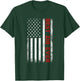 Best Zio Ever American Flag Patriotic Zio Father's Day T-Shirt - T-Shirt | Forest