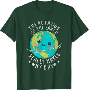 Gift Vegan Nature Earth Day T-Shirt - T-Shirt | Forest