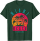 Miami Beach Florida Vintage Retro Men Women Girls Kids T-Shirt - T-Shirt | Forest