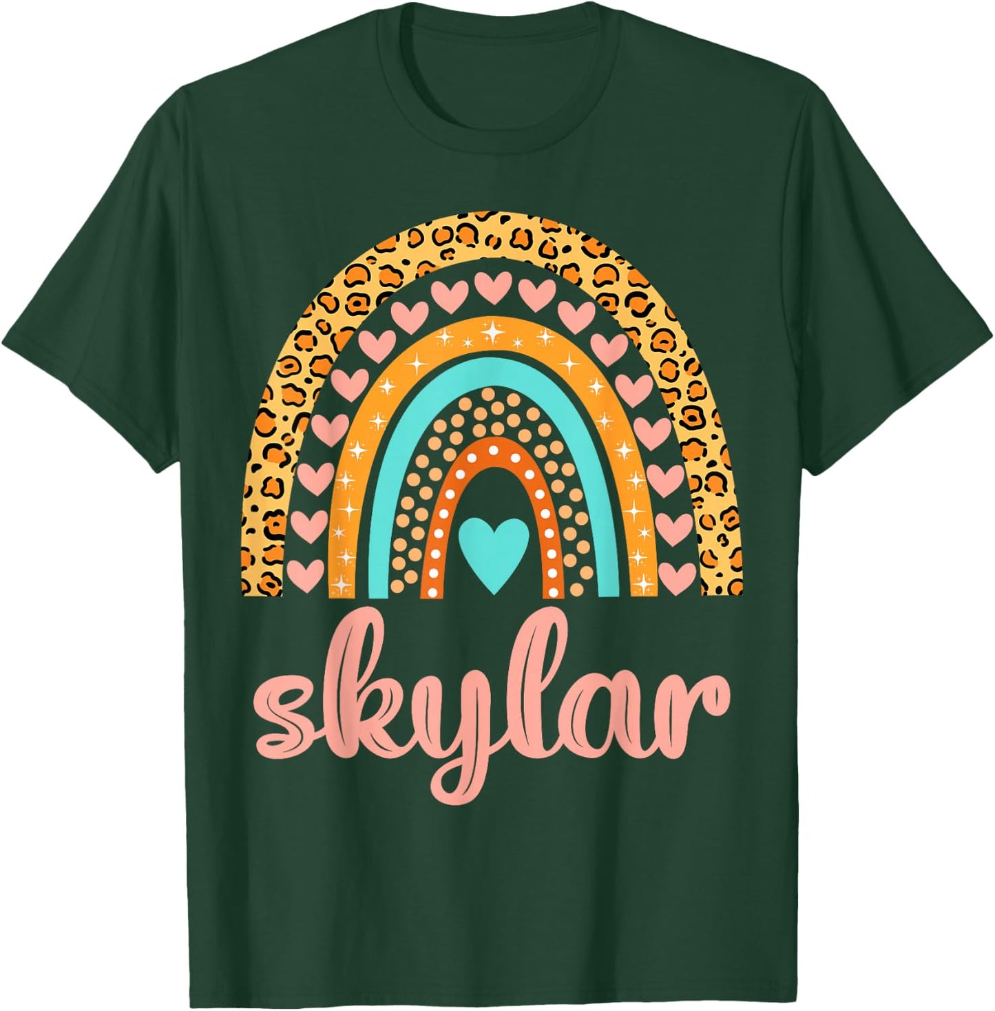 Skylar Skylar Name Birthday Shirt Gift T-Shirt - T-Shirt | Forest