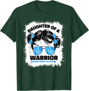 Daughter Of A Warrior Prostate Cancer Awareness Month Girls T-Shirt - T-Shirt | Forest