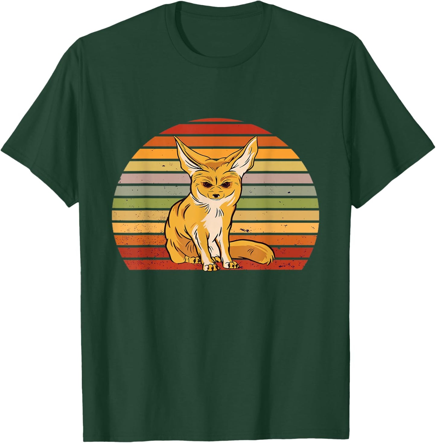 Fennec Fox Fennec Fox Owner Retro Vintage Desert Animal T-Shirt - T-Shirt | Forest