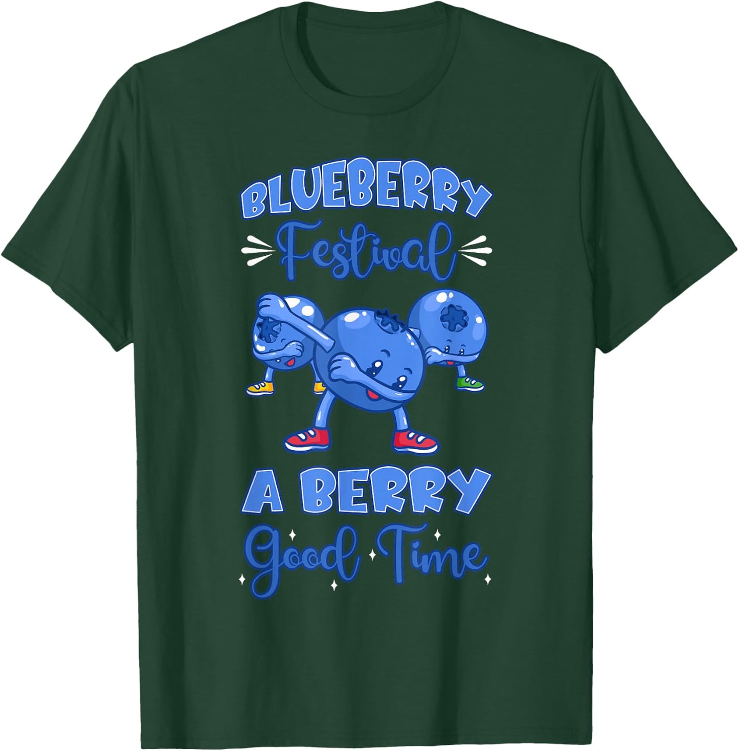 Blueberries Cookies Fruitivore Accessory Fruits T-Shirt - T-Shirt | Forest
