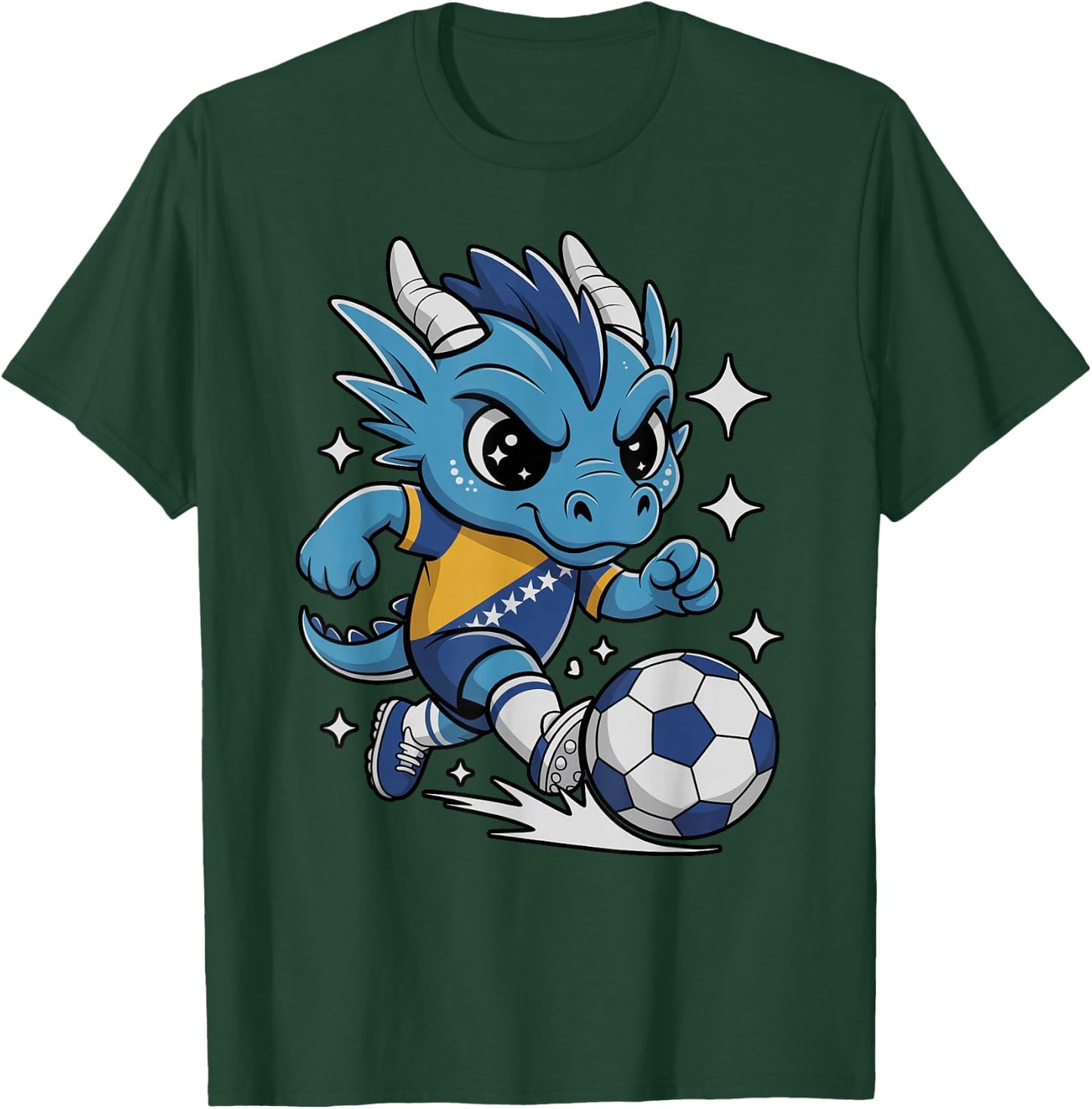 Classic Bosnia Herzegovina Hajmo Bosno Country Vacay Cheer T-Shirt - T-Shirt | Forest