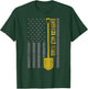 Golden US Flag for American Gold Miner T-Shirt - T-Shirt | Forest