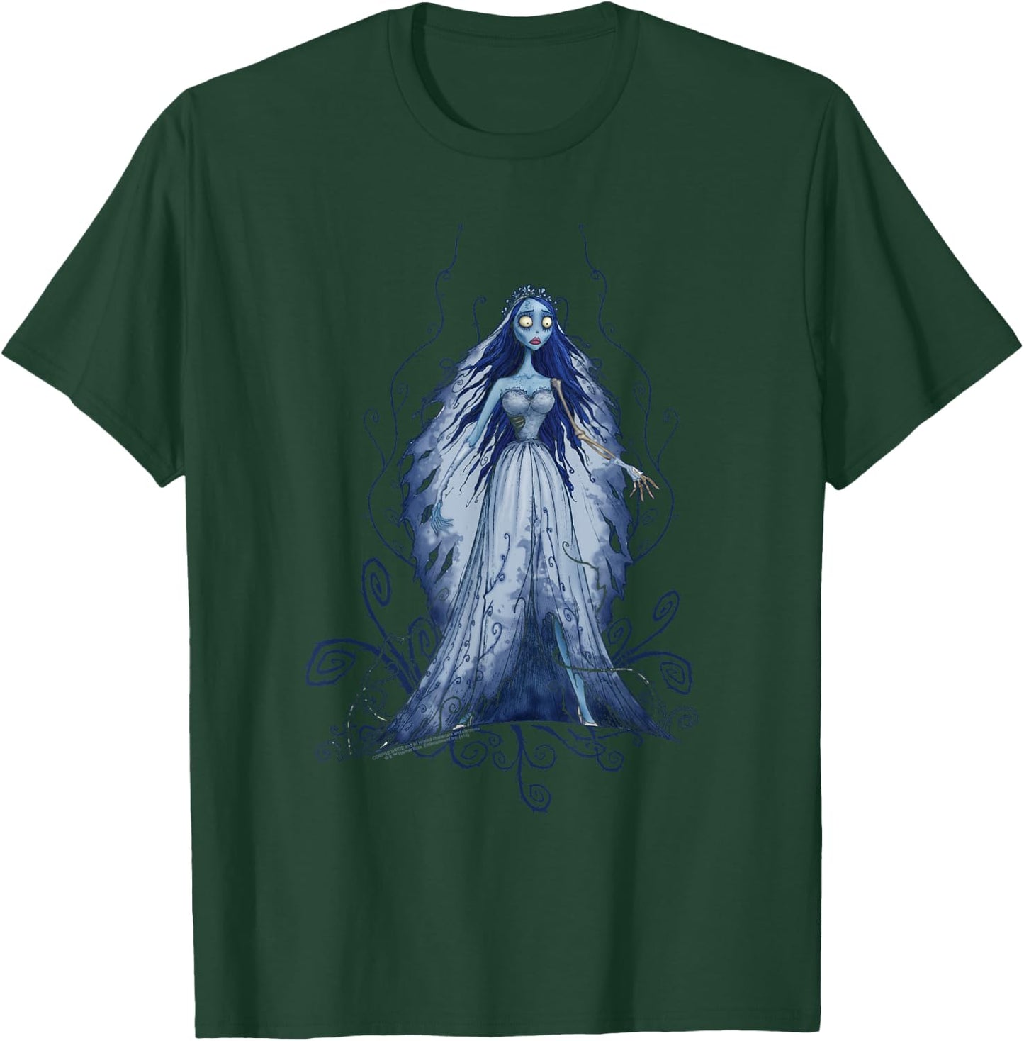 Corpse Bride Vines T-Shirt - T-Shirt | Forest