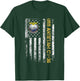 USS Antietam CV-36 Aircraft Carrier USA Flag Veterans Day Women Men T-Shirt - T-Shirt | Forest
