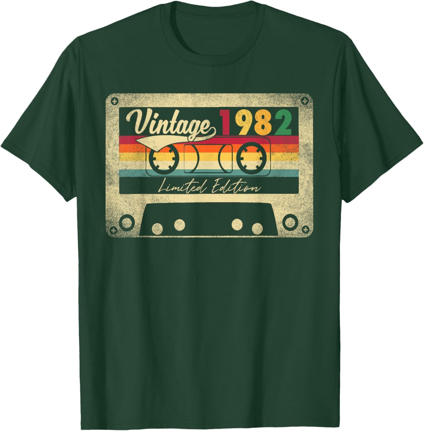 Limited Edition Vintage Best Of 1982 43rd Birthday Gift T-Shirt - T-Shirt | Forest