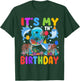 It's My 8th Birthday Dolphin Sea Animal Party 8 Year Old T-Shirt - T-Shirt | Forest