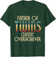 Father Of Twins - Twin Dad New Dad Of Twins T-Shirt - T-Shirt | Forest