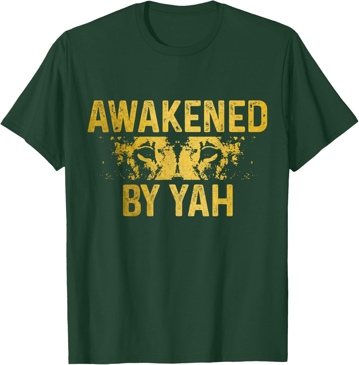 Israelite Hebrew Awakened By Yah Israel Lion Of Judah T-Shirt - T-Shirt | Forest